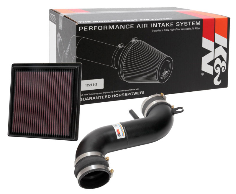 Toyota Camry Performance Air Intake - K&N Engineering - Typhoon - Black - `18-`20